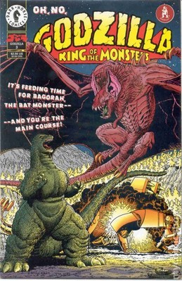 Godzilla #3 FN/VF 7.0 1995 Stock Image-image