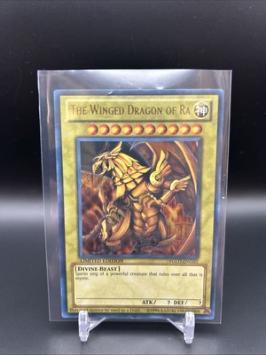 Yu-Gi-Oh Card - YGLD-ENG03 - THE WINGED DRAGON OF RA (ultra rare holo) - NM/Mint-image