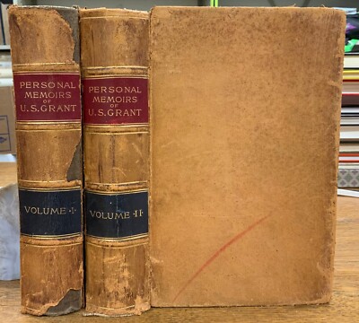 1885 Personal Memoirs of Ulysses Grant, Civil War 1st Edition Original Binding-image