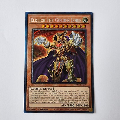 Eldlich The Golden Lord - RA01-EN019 - Prismatic Collectors Rare - NM - Yugioh-image