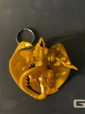 Yugioh yu-gi-oh Figure Hanger Keychain Series 2 Winged Dragon of Ra-image