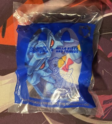 2024 #7 Tuxedo Sam x Obelisk The Tormentor McDonald's YU-GI-OH X HELLO KITTY Toy-image