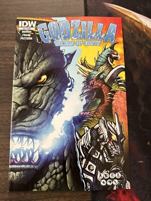 Godzilla: Rulers of Earth #1 IDW | Matt Frank Wraparound Cover Movie!-image