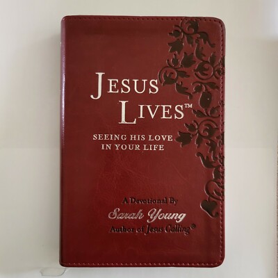 Jesus Lives Seeing His Love in Your Life by Sarah Young Leather bound 2009-image
