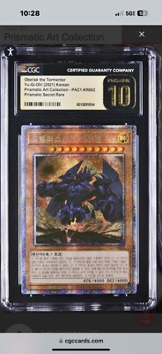 CGC 10 Pristine Obelisk The Tormentor PAC1-KR002 Prismatic Secret Rare-image