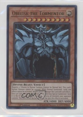2021 Yu-Gi-Oh! Egyptian God Deck: 1st Edition Obelisk the Tormentor (UR) 02l5-image