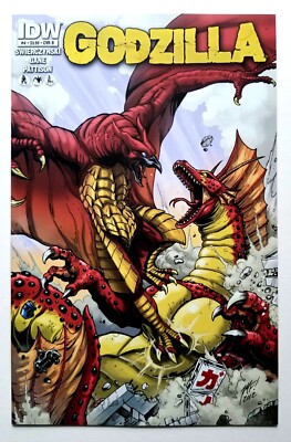 Godzilla #4 Cover B  Variant IDW NM/NM--image