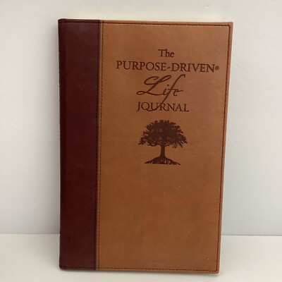 The Purpose Driven Life Deluxe Journal Leather Bound By Warren, Rick-image