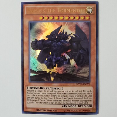 Obelisk the Tormentor - MVP1-ENSV5 - LP - Ultra Rare - Limited ed - Yugioh-image