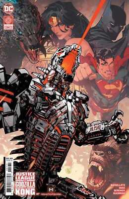Justice League vs Godzilla vs Kong #7 (Of 7) Cover C Dan Mora Card Stock Variant-image