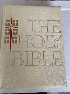 1961 The Holy Bible Leather-bound Catholic Life Edition  Good Counsel Publishing-image