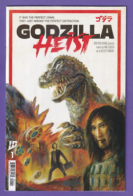 Godzilla Heist #1 CVR A Eggleton Cover Variant Actual Scans!-image