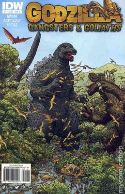Godzilla Gangsters and Goliaths 1A FN- 5.5 2011 Stock Image Low Grade-image