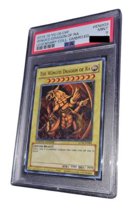 YuGiOh! The Winged Dragon Of Ra - PSA 9 - 2013 Legendary Gameboard Edition - UR-image