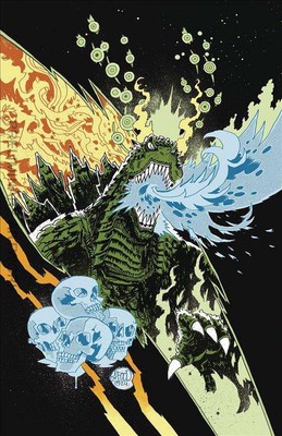 Godzilla's Monsterpiece Theatre #1D VF/NM; IDW | RI 1:25 Variant Jim Mahfood - w-image