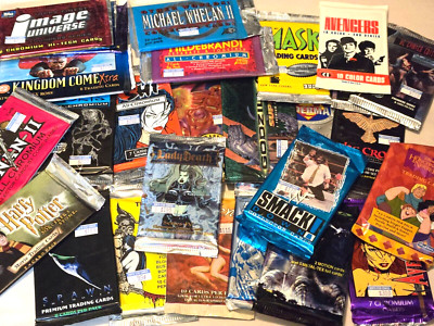 Trading Card Pack Multi-listing (Skybox, Comic Images, Inkworks) New - You Pick-image