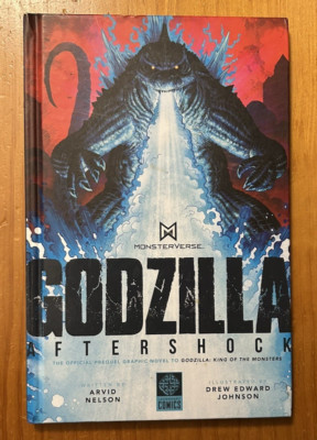 Godzilla Aftershock Graphic Novel – MonsterVerse – Legendary Comics Hardcover HC-image