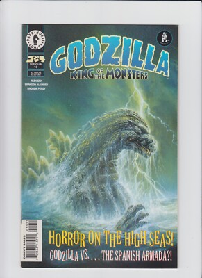 Godzilla King of the Monsters #10 - Bob Eggleton Cover! (8.5/9.0) 1996-image
