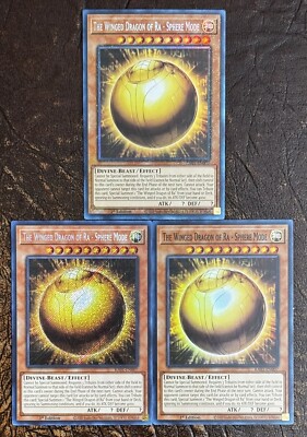 The Winged Dragon of Ra - Sphere Mode Collector's Rare RA01-EN007 +Prismatic +UR-image