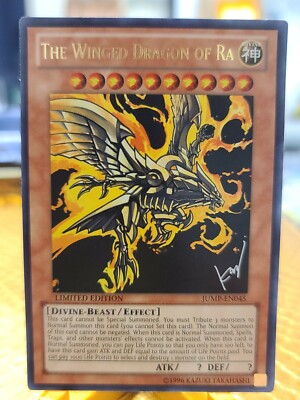 Yu-gi-oh! TCG The Winged Dragon of Ra JUMP-EN045 LIMITED EDITION -image