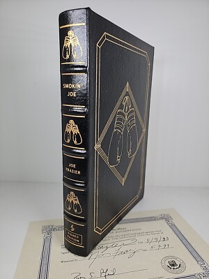 SIGNED ~ SMOKIN' JOE by Joe Frazier Easton Press ~ Boxer Boxing Memoir Biography-image