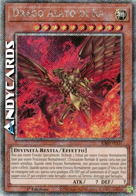 WINGED DRAGON OF RA (The Winged Dragon Of Ra) • Secret Platinum • RA03 IT137 • 1Ed-image