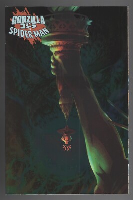 Godzilla Vs Spider-Man #1 Foil Patrick Gleason Variant-image