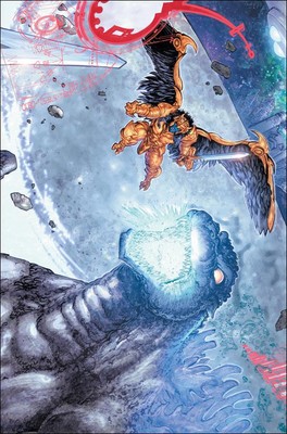 Godzilla Vs. The Mighty Morphin Power Rangers #4C VF/NM; IDW | RI 1:10 variant --image