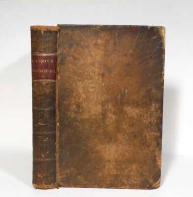 An Exposition of the Gospels of St. Matthew & St. Mark 1855 Rev. Richard Watson-image
