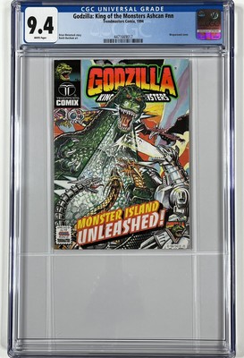 GODZILLA: KING OF THE MONSTERS ASHCAN #nn CGC 9.4 - 1994 - TRENDMASTERS COMIX-image