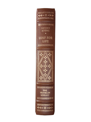 Lust For Life by Irving Stone, 1980 The Franklin Library Leather Bound-image