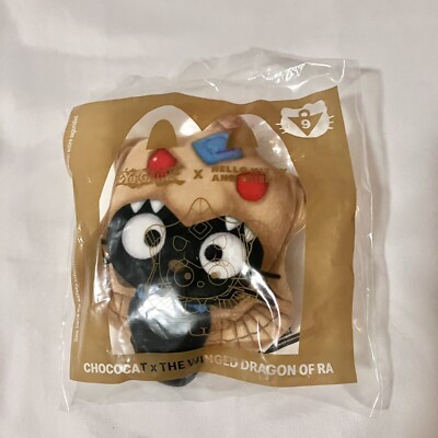 McDonald’s Yugioh x Sanrio Chococat Winged Dragon of Ra Happy Meal Toy Unopened-image