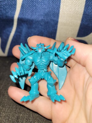 Yu-Gi-Oh Blue Obelisk The Tormentor 2” Toy Plastic Figure 1996 Vintage Takahashi-image