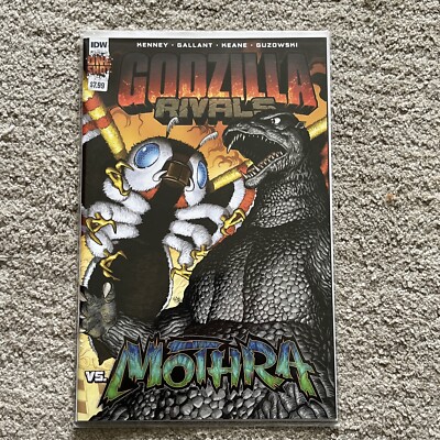 2021 Godzilla Rivals vs Mothra IDW - New Wrapped-image