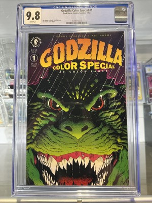 1998 DARK HORSE CLASSICS GODZILLA #1 ARTHUR ADAMS COVER  CGC 9.8 (H)-image