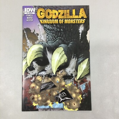 Godzilla Kingdom Of Monster #1 The Lair COMICS Exclusive IDW 2011 (GZ142)-image