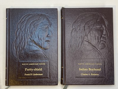 2x NATIVE AMERICAN VOICES Time Life Classics : Indian Boyhood & Pretty-shield-image
