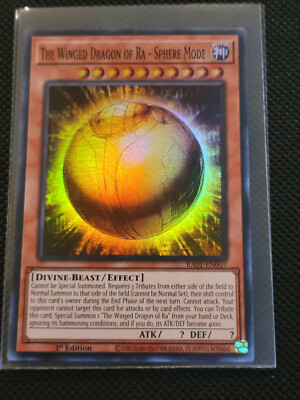 The Winged Dragon of Ra - Sphere Mode RA01-EN007 - Super Rare - 25th Anniversary-image