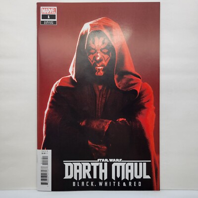 Star Wars Darth Maul Black White & Red #1 Cover D Variant Movie Cover 2023-image