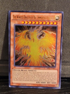 Yu-Gi-Oh! The Winged Dragon Of Ra - Immortal Phoenix - MIL1-EN001 - 1st Edition-image