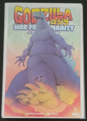 Godzilla: War for Humanity #1 C, 1:10 Owen Incentive Variant, NM/Better-image
