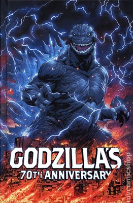 Godzilla 70th Anniversary HC 1A-1ST NM 2024 Stock Image-image