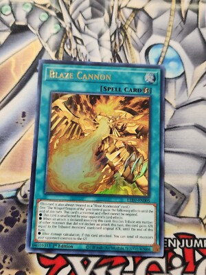 Blaze Cannon LED7-EN005 Ultra Rare 1st Ed Near Mint!! Yugioh!-image