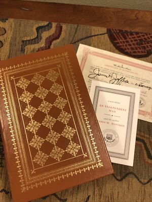 AN INDEPENDENT MAN by James M. Jeffords Easton Press SIGNED w/COA 1st Edition-image