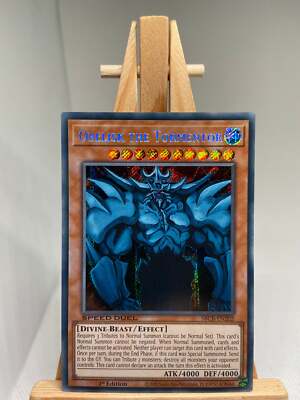 Obelisk The Tormentor - Secret Rare 1st Edition SBCB-EN202 - NM - YuGiOh-image
