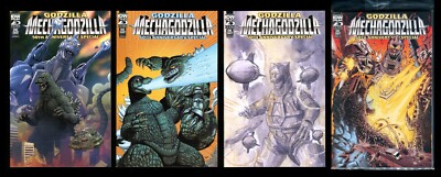 Godzilla Mechagodzilla 50th Anniversary One Shot Comic + Variants B RI SDCC Lot-image