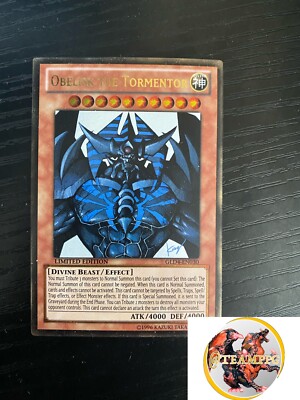 ✅CHEAPEST✅ Obelisk the Tormentor. GLD4-EN030. NM/mint. Ships ASAP. Gold Rare.-image