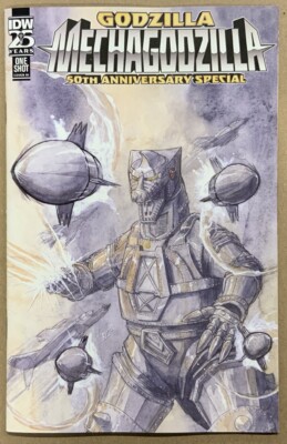 Godzilla Mechagodzilla 50th Anniversary 1:10 Miller Ratio Variant 2024-image
