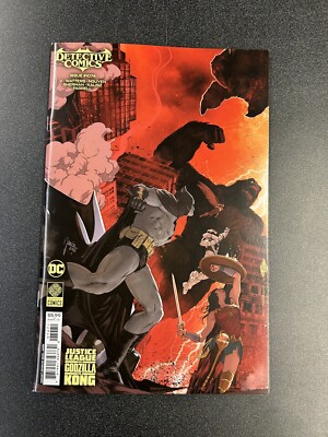 Detective Comics #1074 Cover G Justice League Vs Godzilla Vs Kong Variant TC10-image