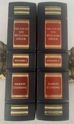 Hippocrates Library Leather 2v Set The Life of Sir William Osler Harvey Cushing-image